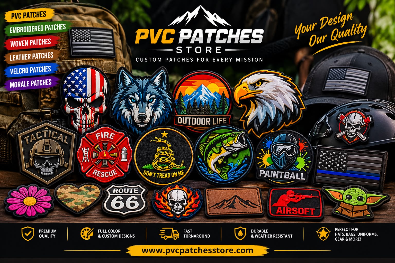 Custom patches